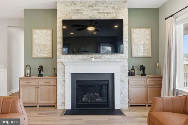 a view of balcony with furniture