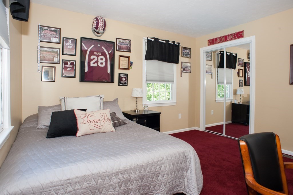 53 Armsby Road Sutton, MA 01590 - Photo 23 of 42 a bedroom with a bed and wooden floor