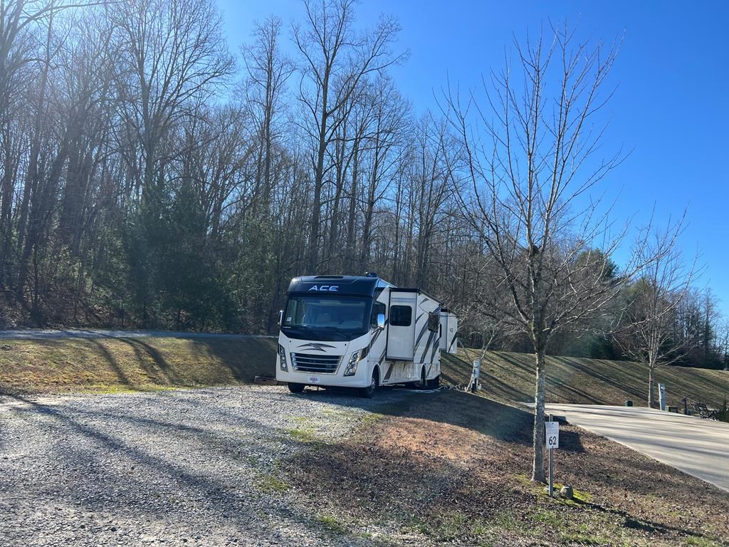 62 Waterside Blue Ridge Morganton, GA 30560 - Photo 3 of 38 a view of a backyard with wooden fence