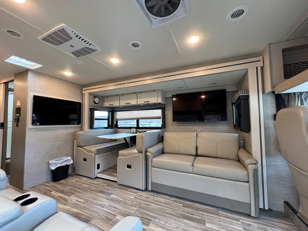 62 Waterside Blue Ridge Morganton, GA 30560 - Photo 7 of 38 a living room with furniture and a flat screen tv