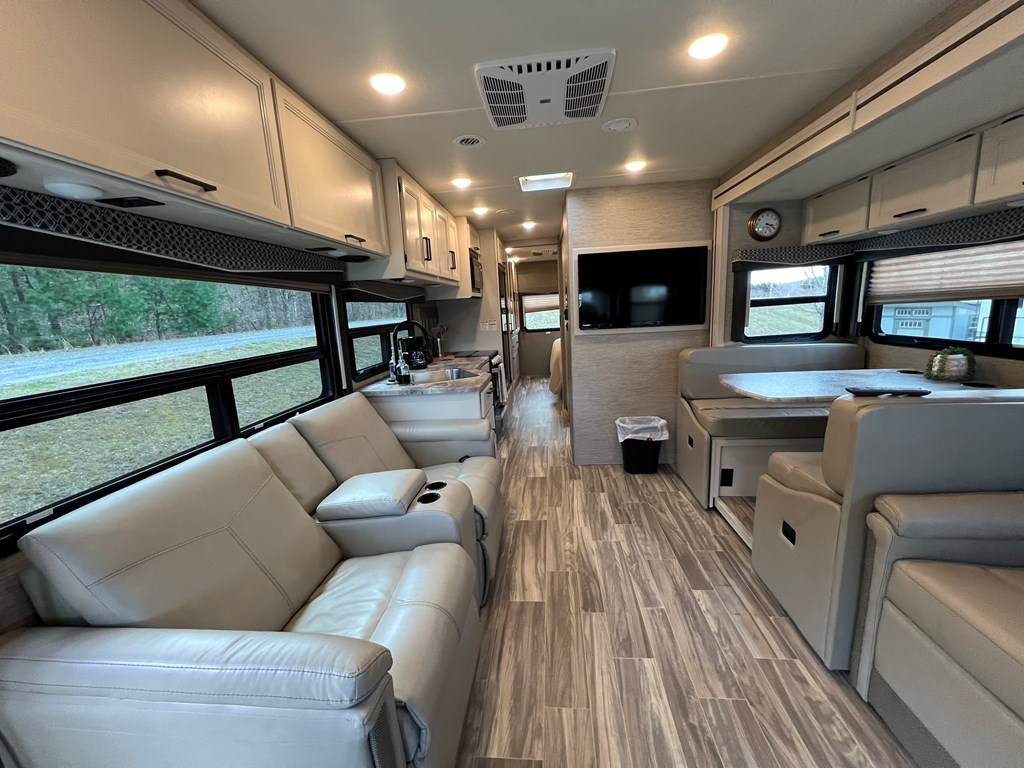 62 Waterside Blue Ridge Morganton, GA 30560 - Photo 9 of 38 a living room with furniture and a flat screen tv