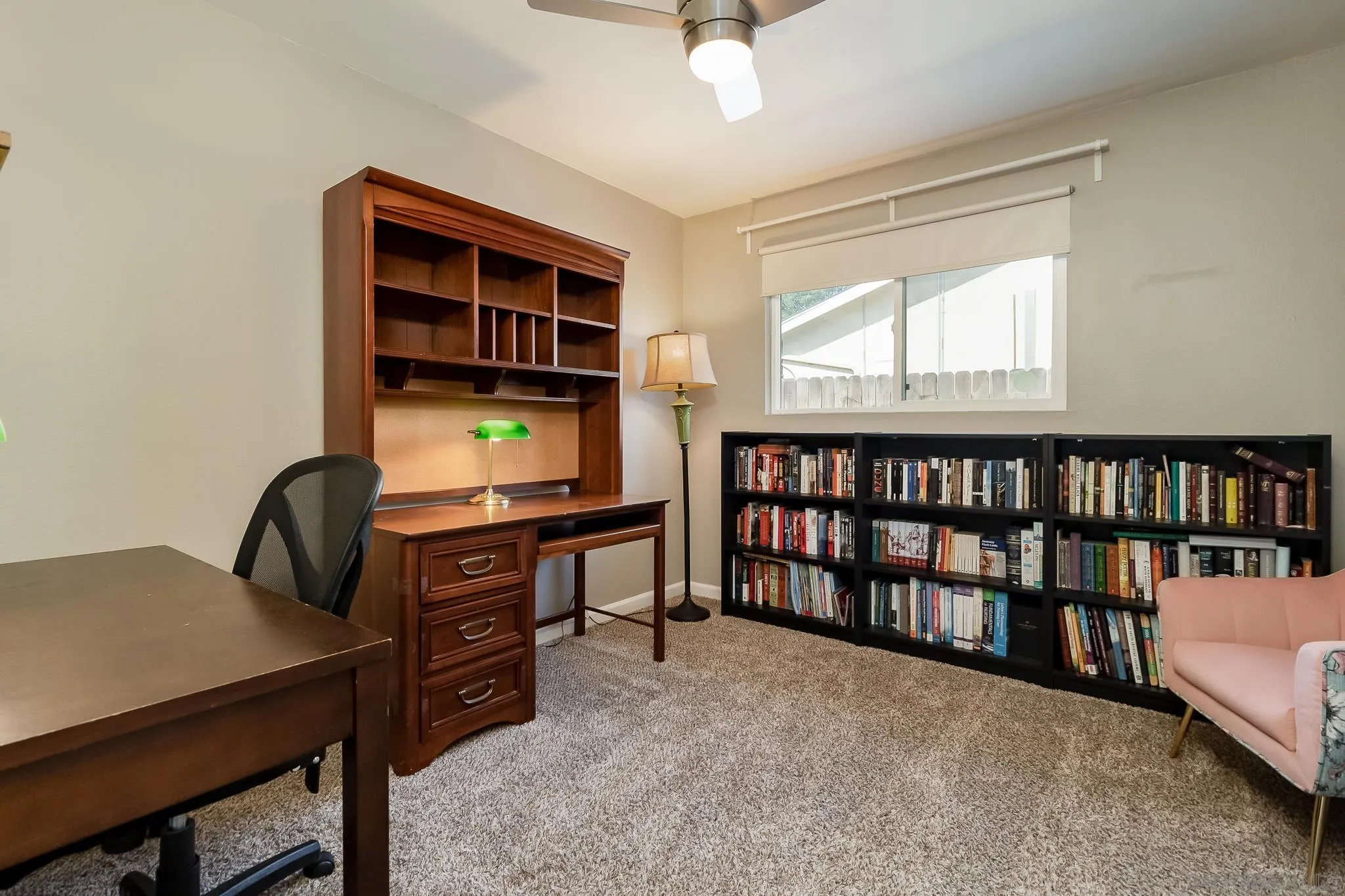 8029 Woodpecker Way Santee, CA 92071 - Photo 19 of 47 a view of a workspace with furniture and window