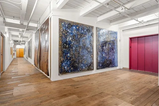 a view of a brick buildings with entryway