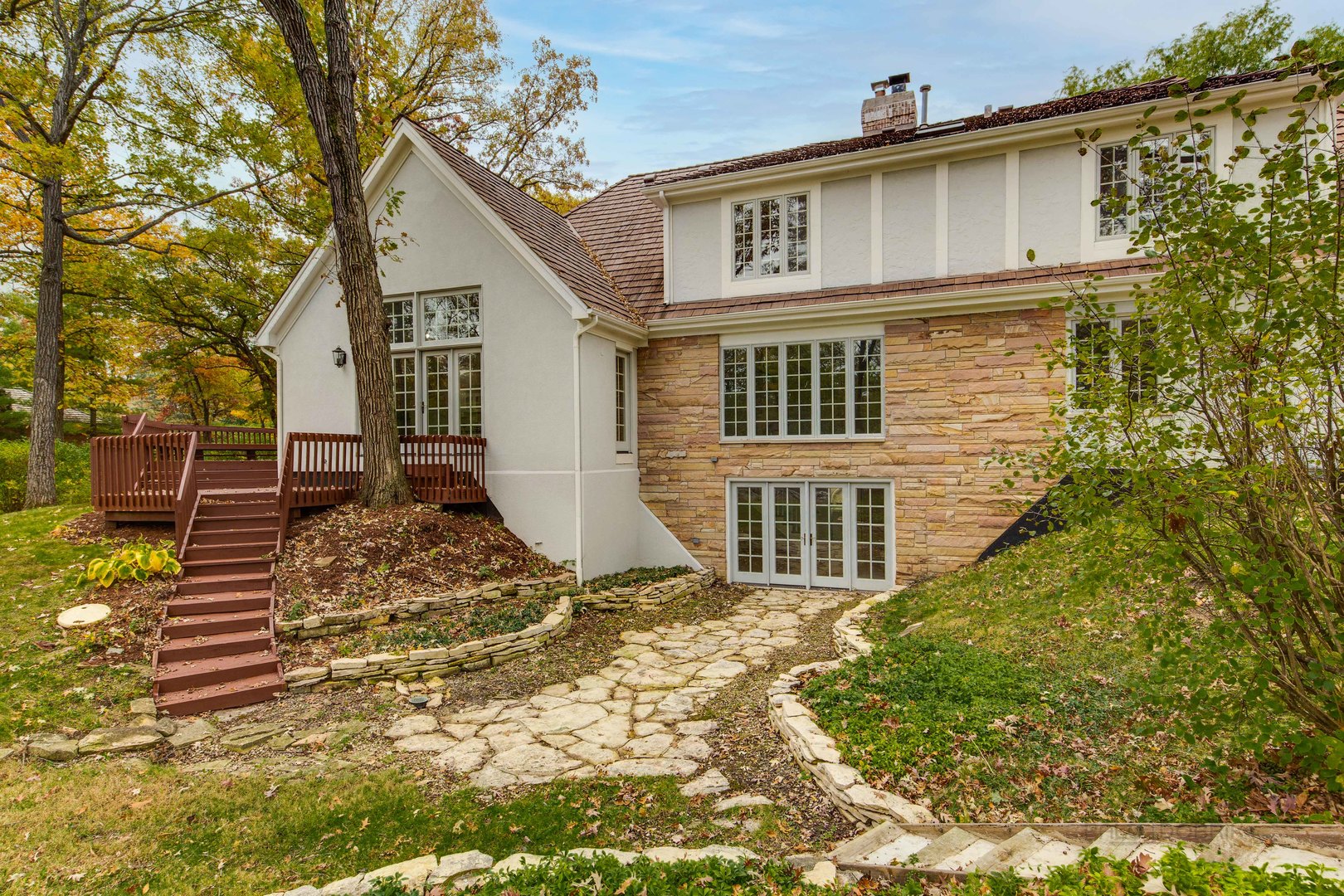 875 Valley Road Lake Forest, IL 60045 - Photo 40 of 43 a view of a house with a yard