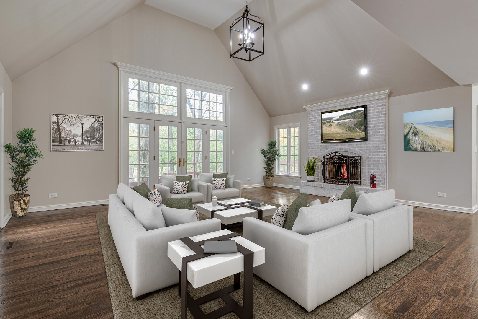875 Valley Road Lake Forest, IL 60045 - Photo 10 of 43 a living room with furniture ceiling fan and a window