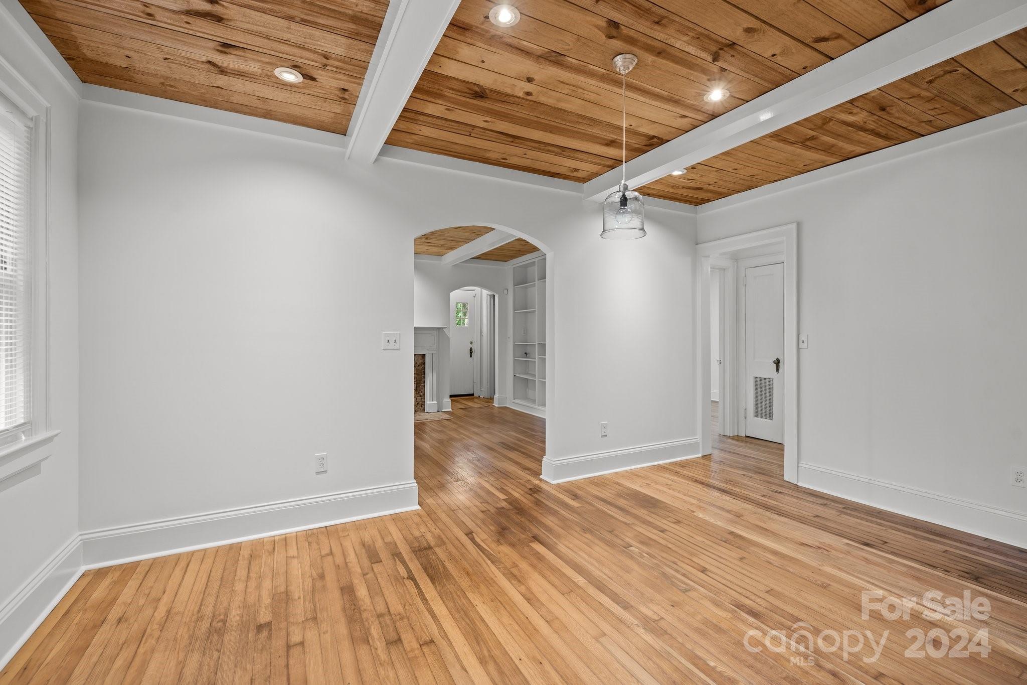 3020 Rush Avenue Charlotte, NC 28208 - Photo 14 of 31 a view of empty room with wooden floor