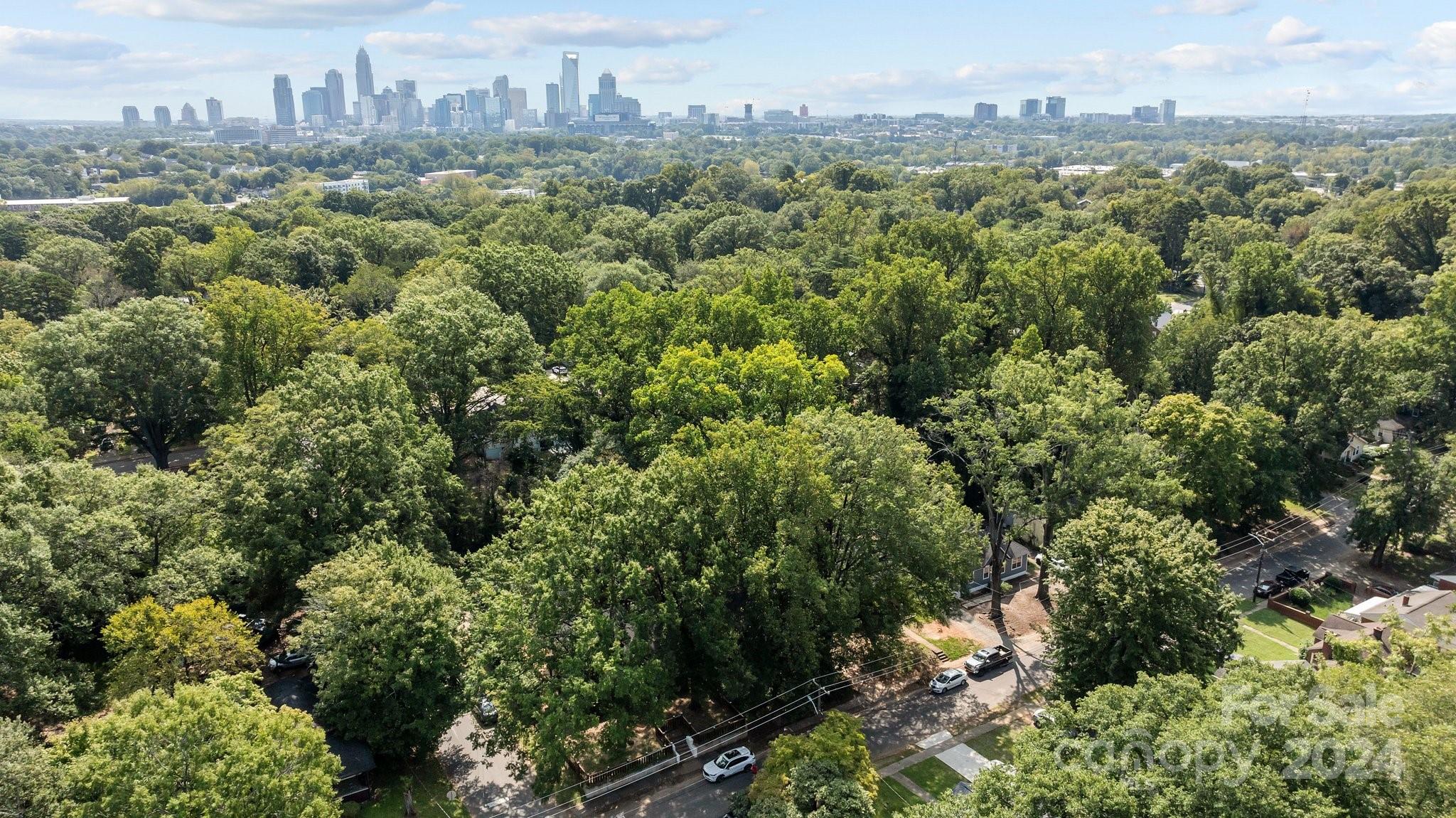 3020 Rush Avenue Charlotte, NC 28208 - Photo 25 of 31 an aerial view of a city with lots of residential buildings