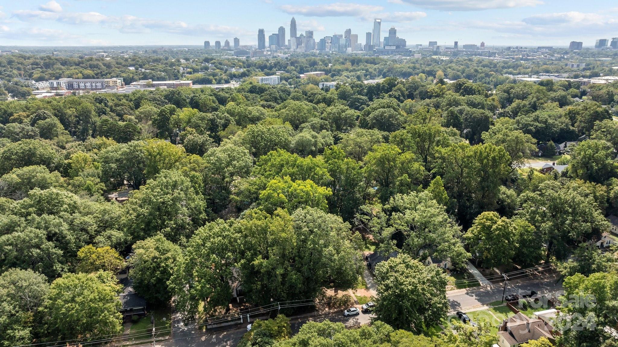 3020 Rush Avenue Charlotte, NC 28208 - Photo 26 of 31 an aerial view of a city with lots of residential buildings