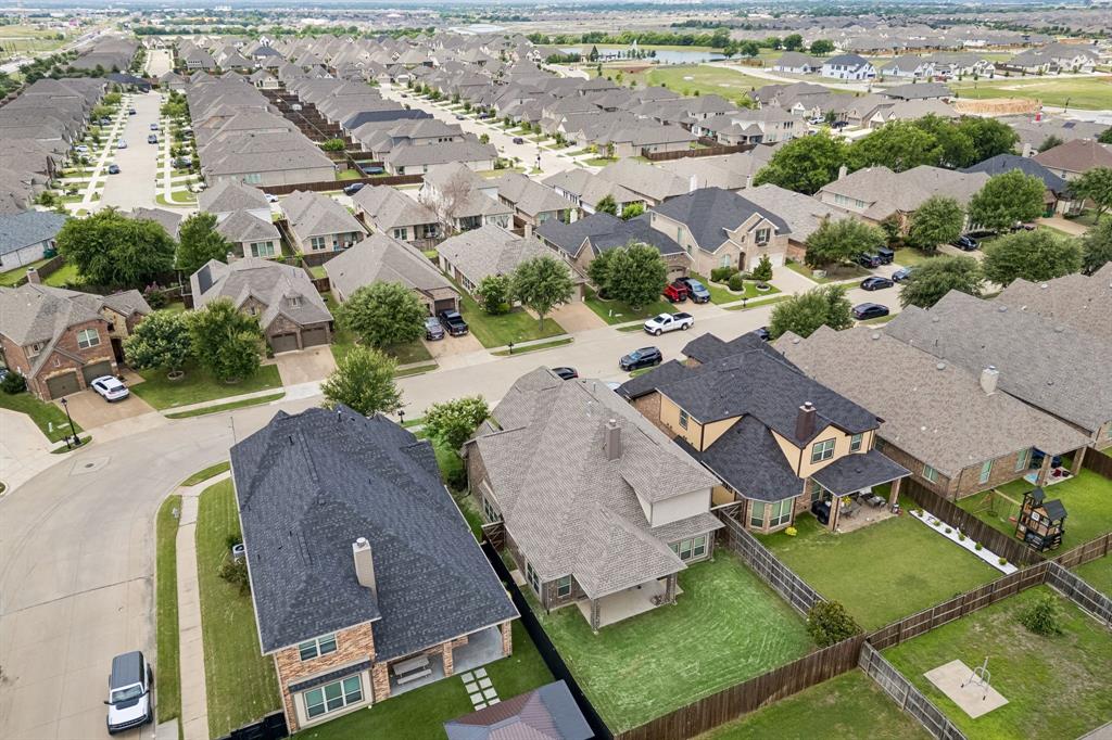 1014 Dunhill Lane Forney, TX 75126 - Photo 25 of 38 Rear aerial view