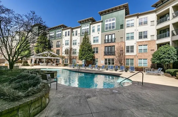 a house view with a outdoor space