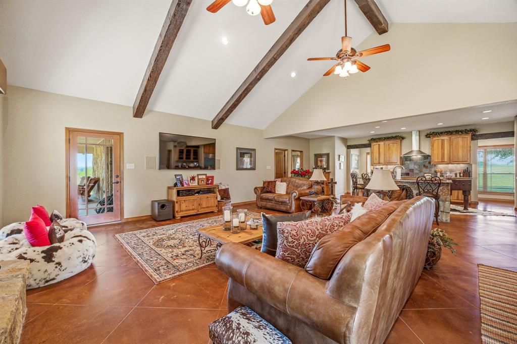 2548 Fm 1496 Dublin, TX 76446 - Photo 5 of 40 a living room with furniture and wooden floor