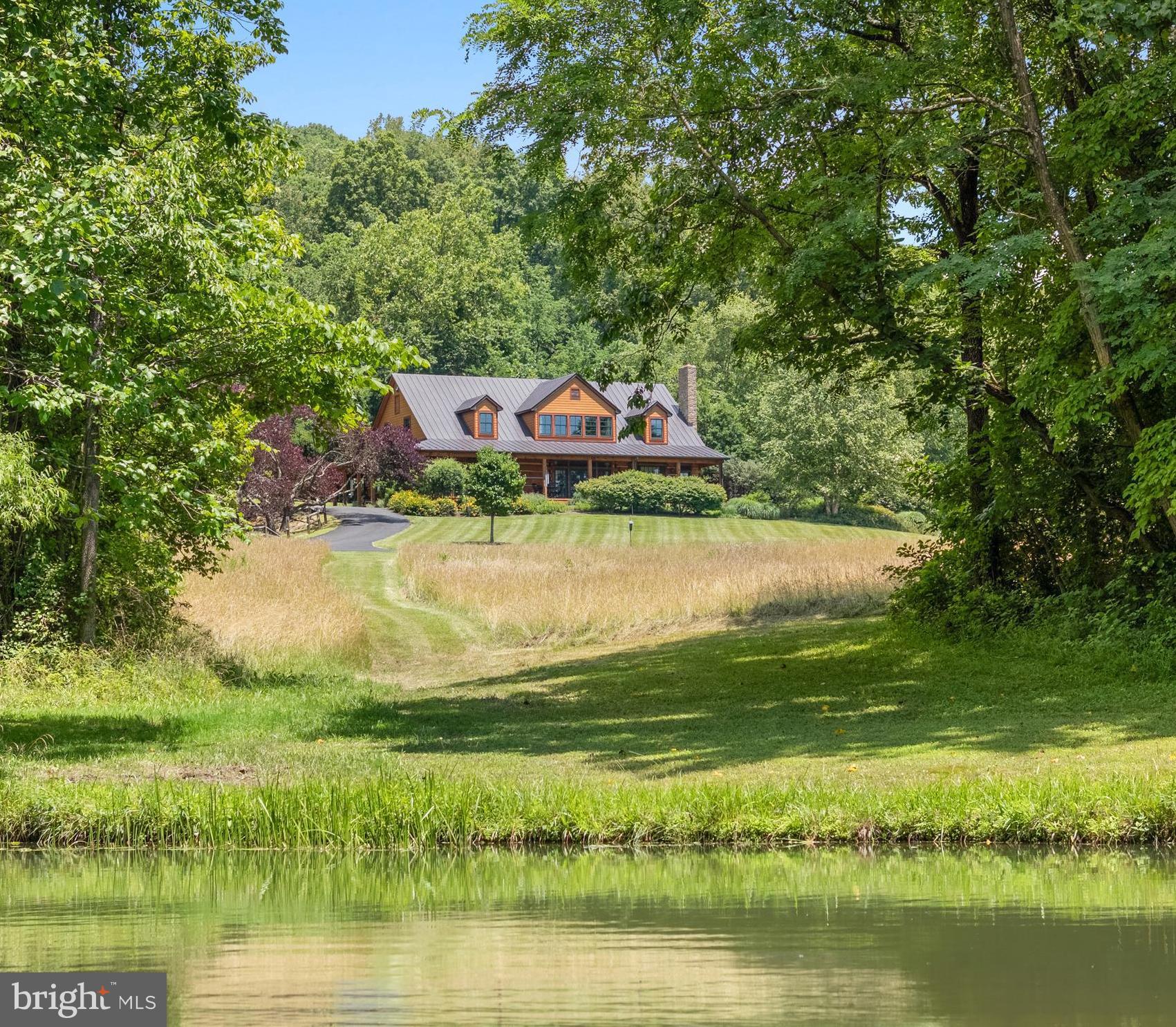 156 Bear Wallow Road Huntly, VA 22640 - Photo 17 of 68 Walk to the largest pond