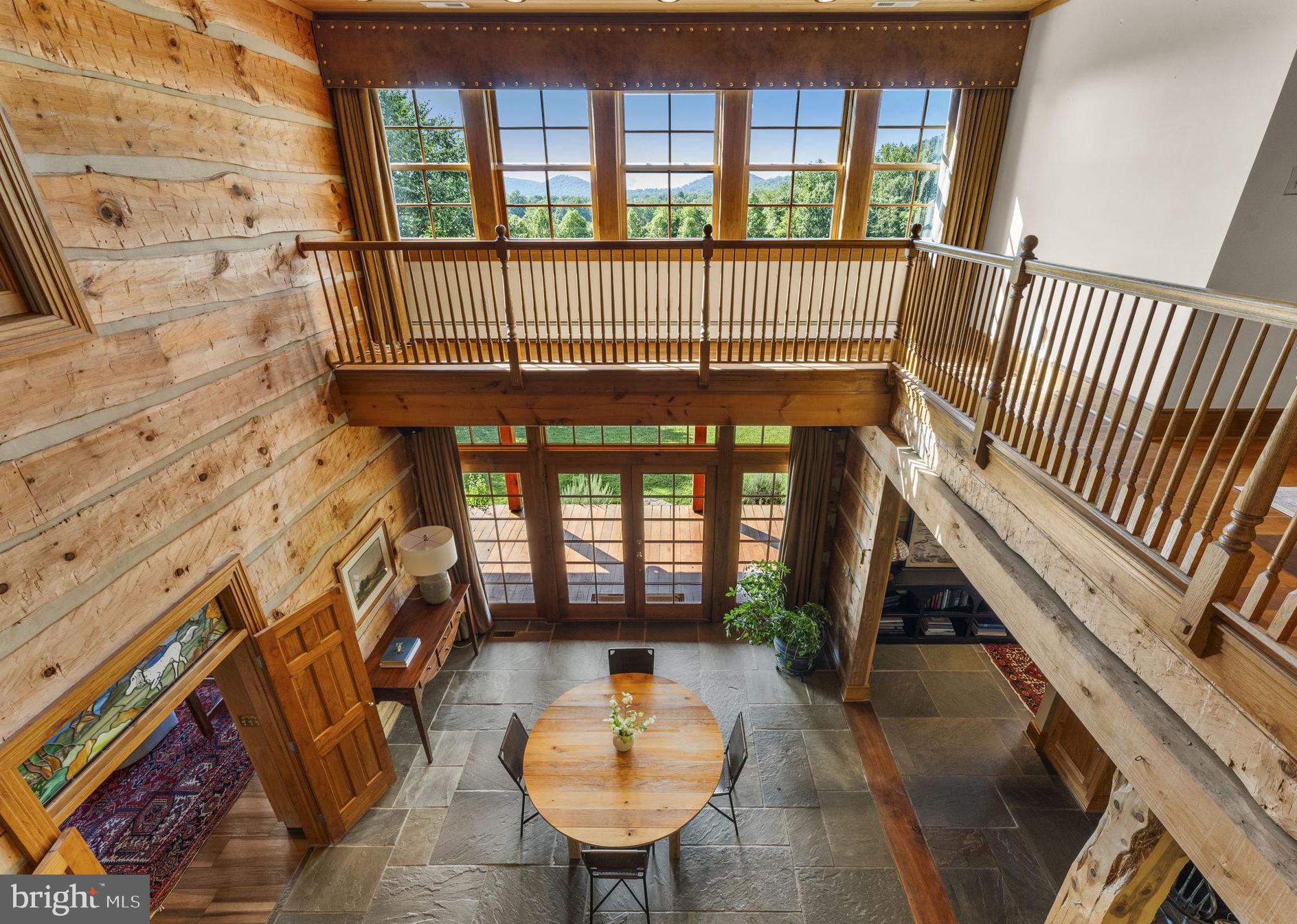 156 Bear Wallow Road Huntly, VA 22640 - Photo 41 of 68 a view of a balcony with furniture