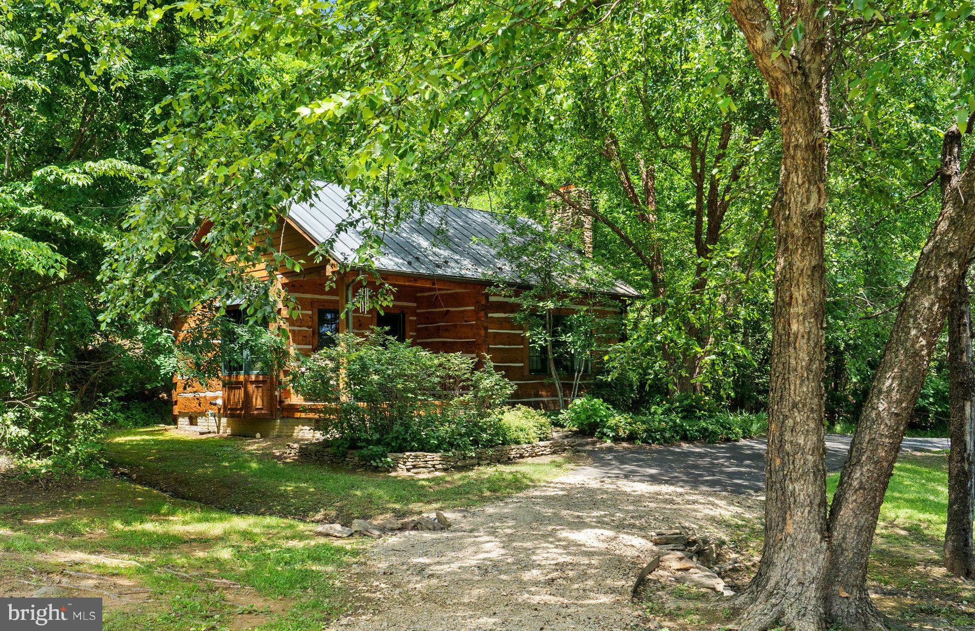 156 Bear Wallow Road Huntly, VA 22640 - Photo 47 of 68 Walking path from Main house to Lower Guest Cabin