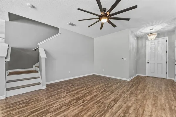 wooden floor in an empty room