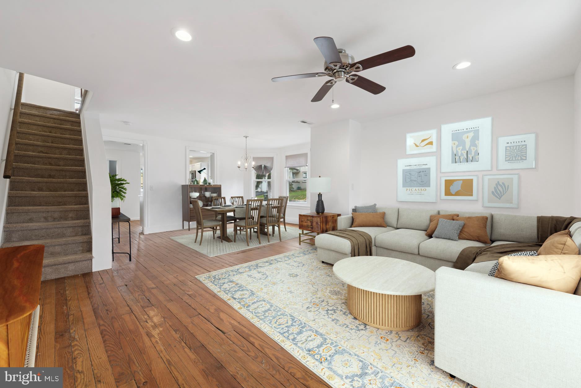 92 Embreeville Road Downingtown, PA 19335 - Photo 9 of 30 a living room with furniture and wooden floor