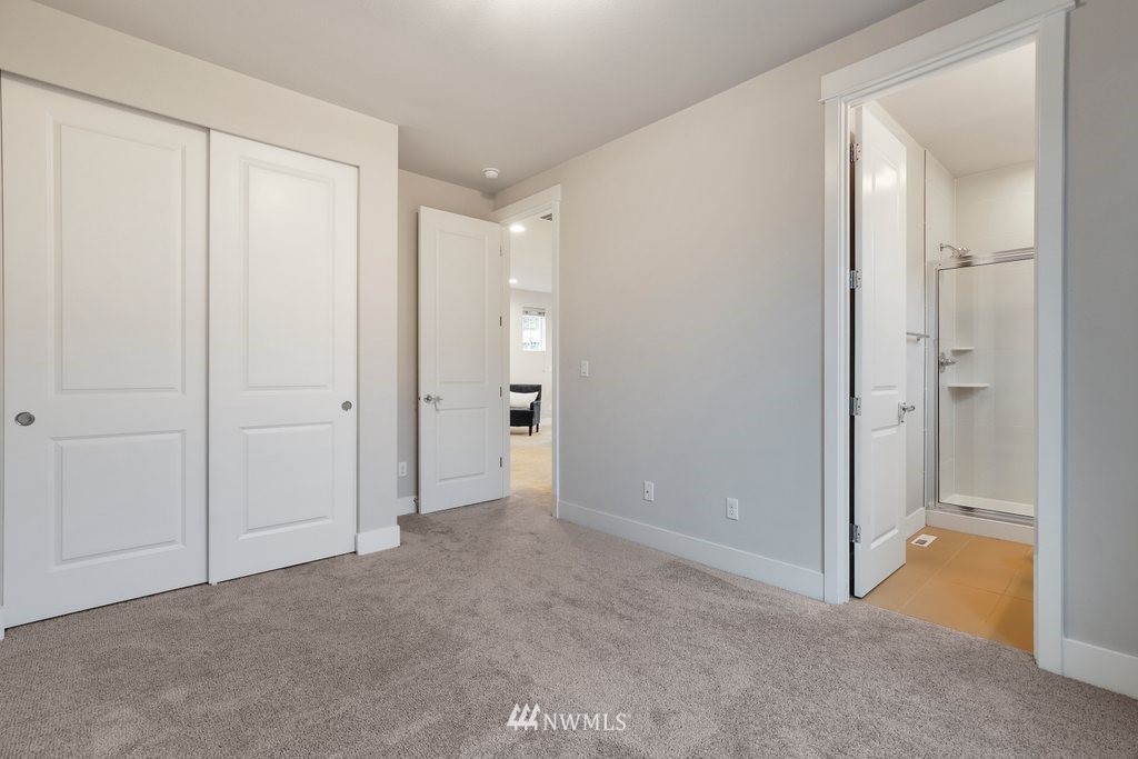 4327 223rd Place Southeast Bothell, WA 98021 - Photo 27 of 40 a view of an empty room with closet area
