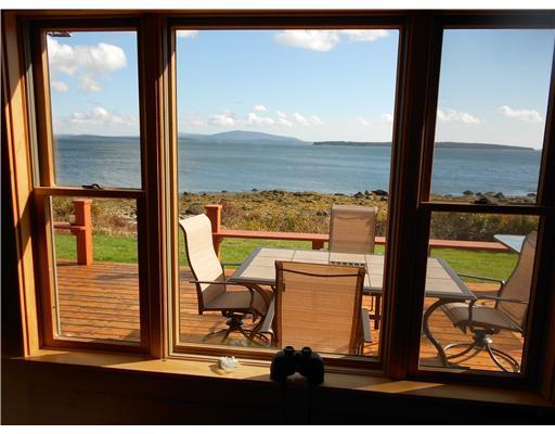 139 Harriman Point Road Brooklin, ME 04616 - Photo 2 of 20 Dining Room. Looking out