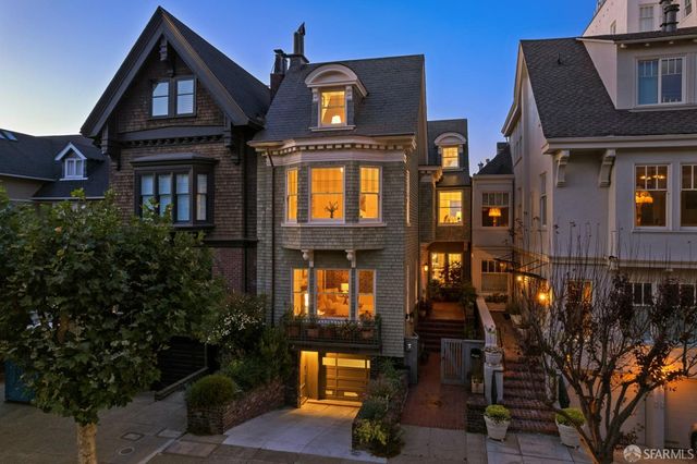 front view of a house with a porch
