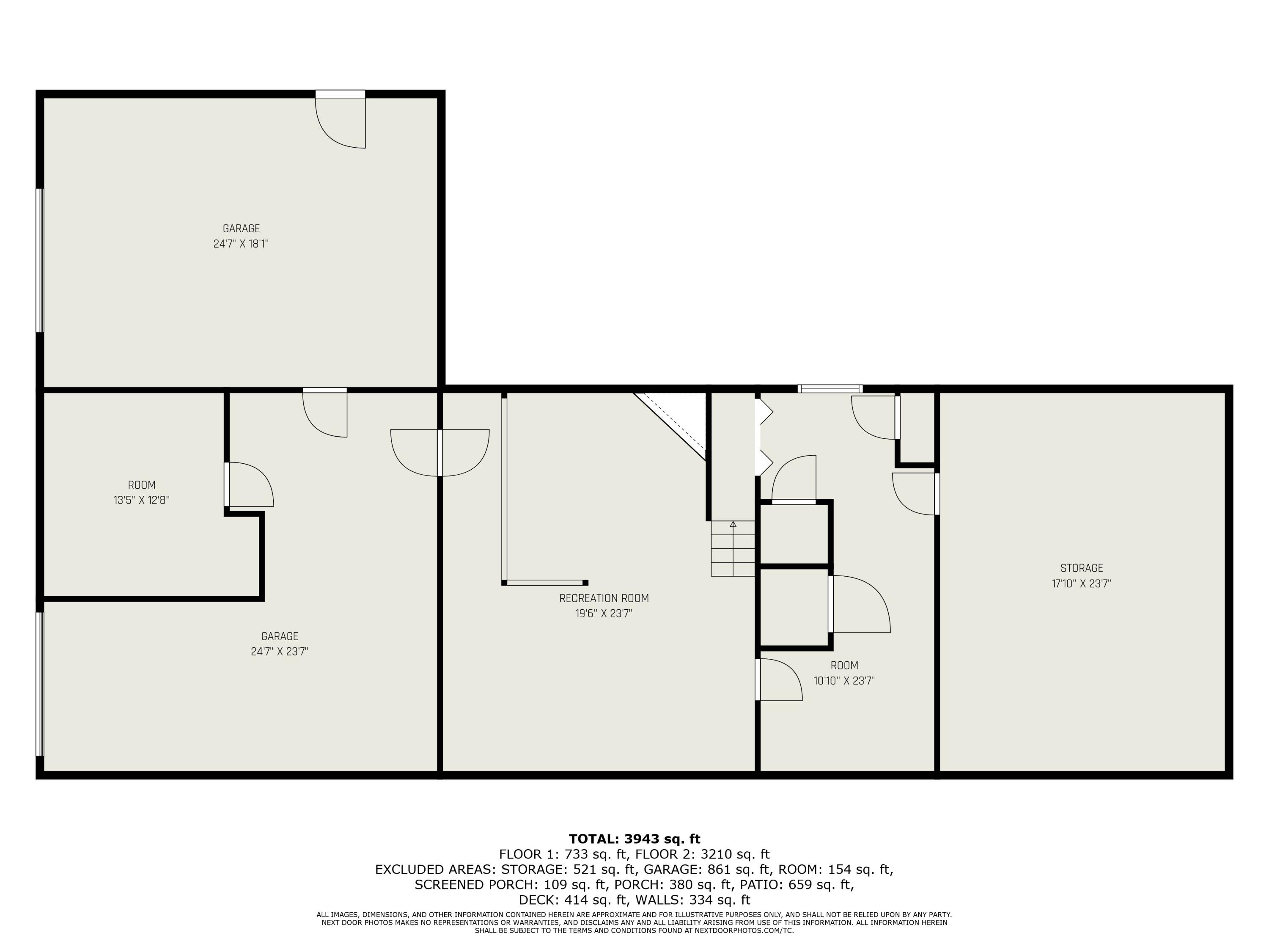 55081 Buckhorn Road Three Rivers, MI 49093 - Photo 46 of 64 Buckhorn basement with sqft
