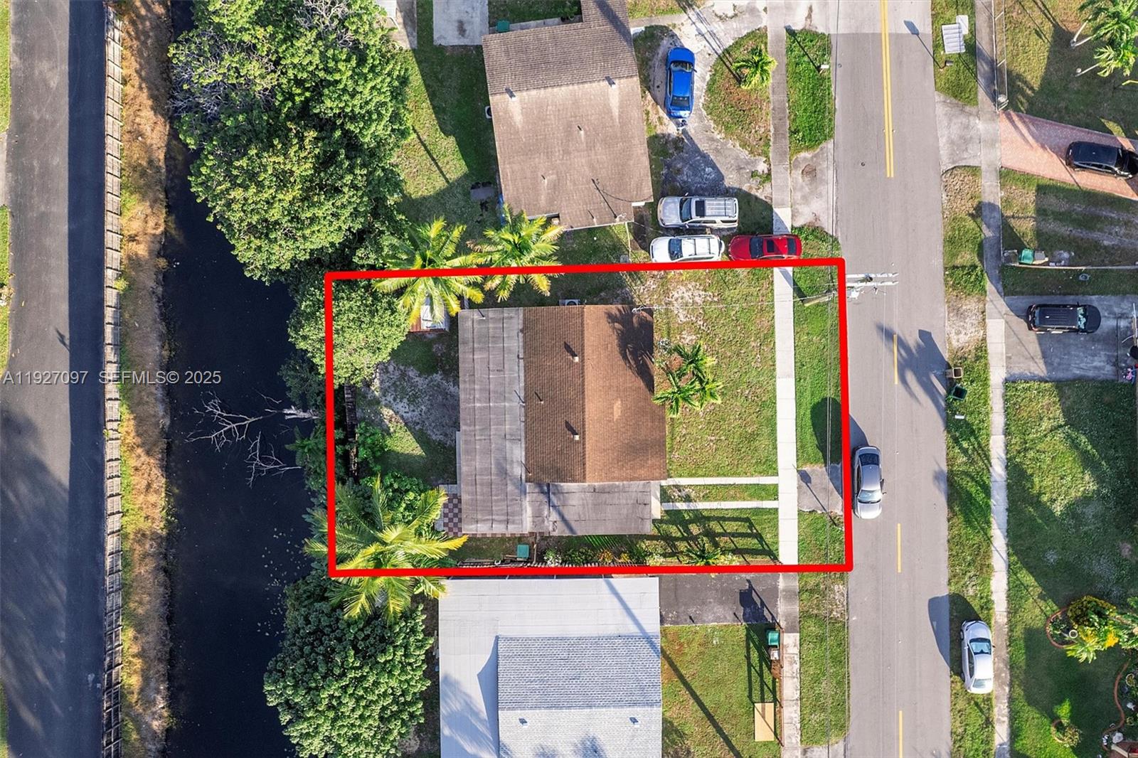 5511 Southwest 36th Court Davie, FL 33314 - Photo 22 of 23 an aerial view of house and swimming pool