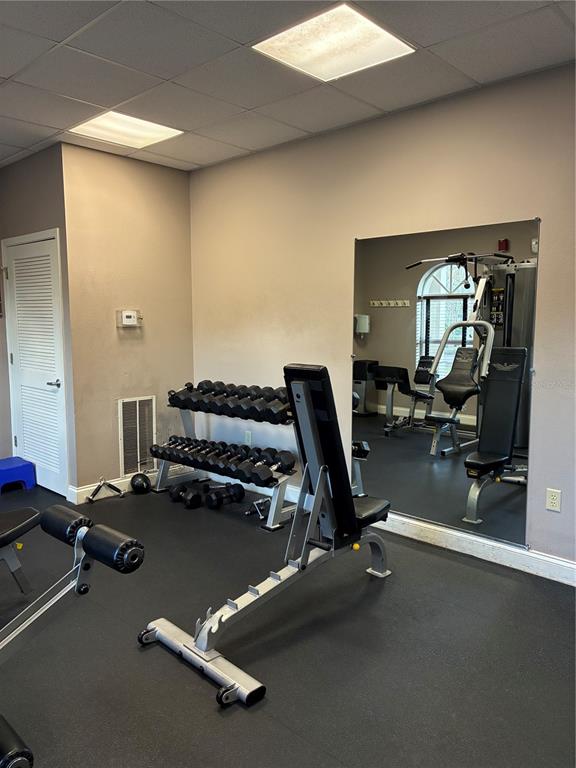 1110 Sleepy Oak Drive Wesley Chapel, FL 33543 - Photo 31 of 35 a view of a room with gym equipment