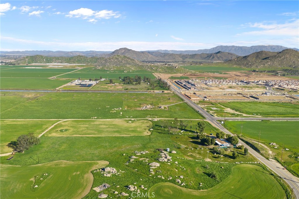 31615 Leon Road Winchester, CA 92596 - Photo 68 of 71 Aerial view looking towards the newly completed Holland Rd.