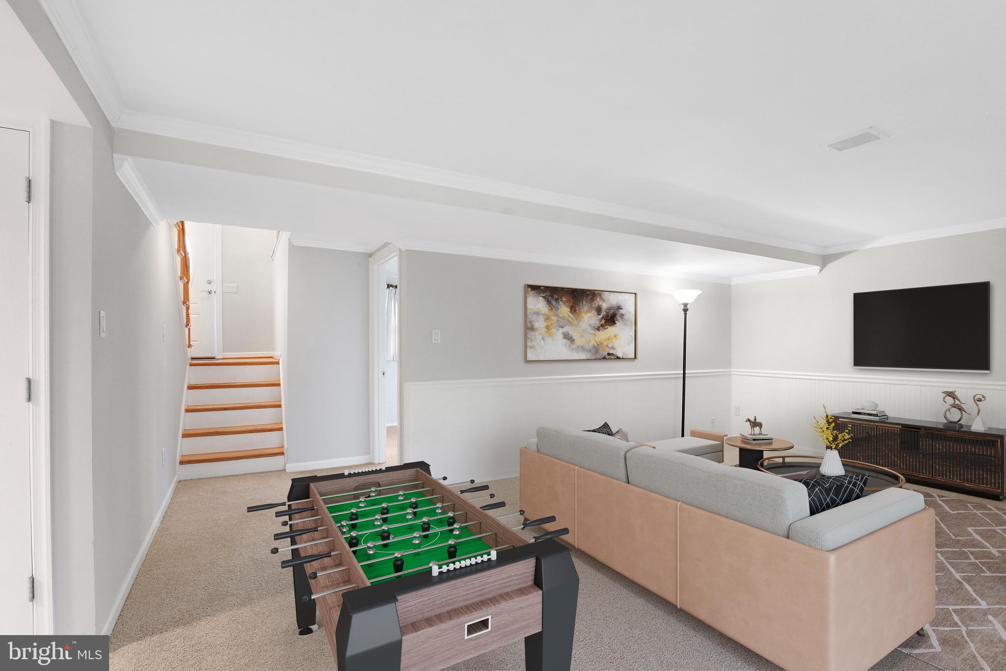 13310 Poplar Tree Road Fairfax, VA 22033 - Photo 24 of 41 Lower Level- Rec Room