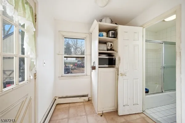 a view of a walk in closet