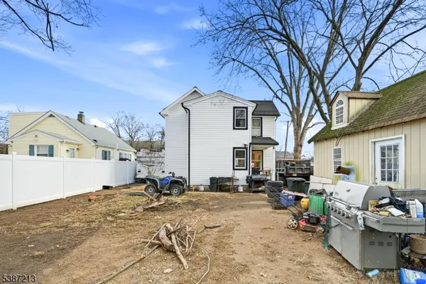 a view of a house with a patio