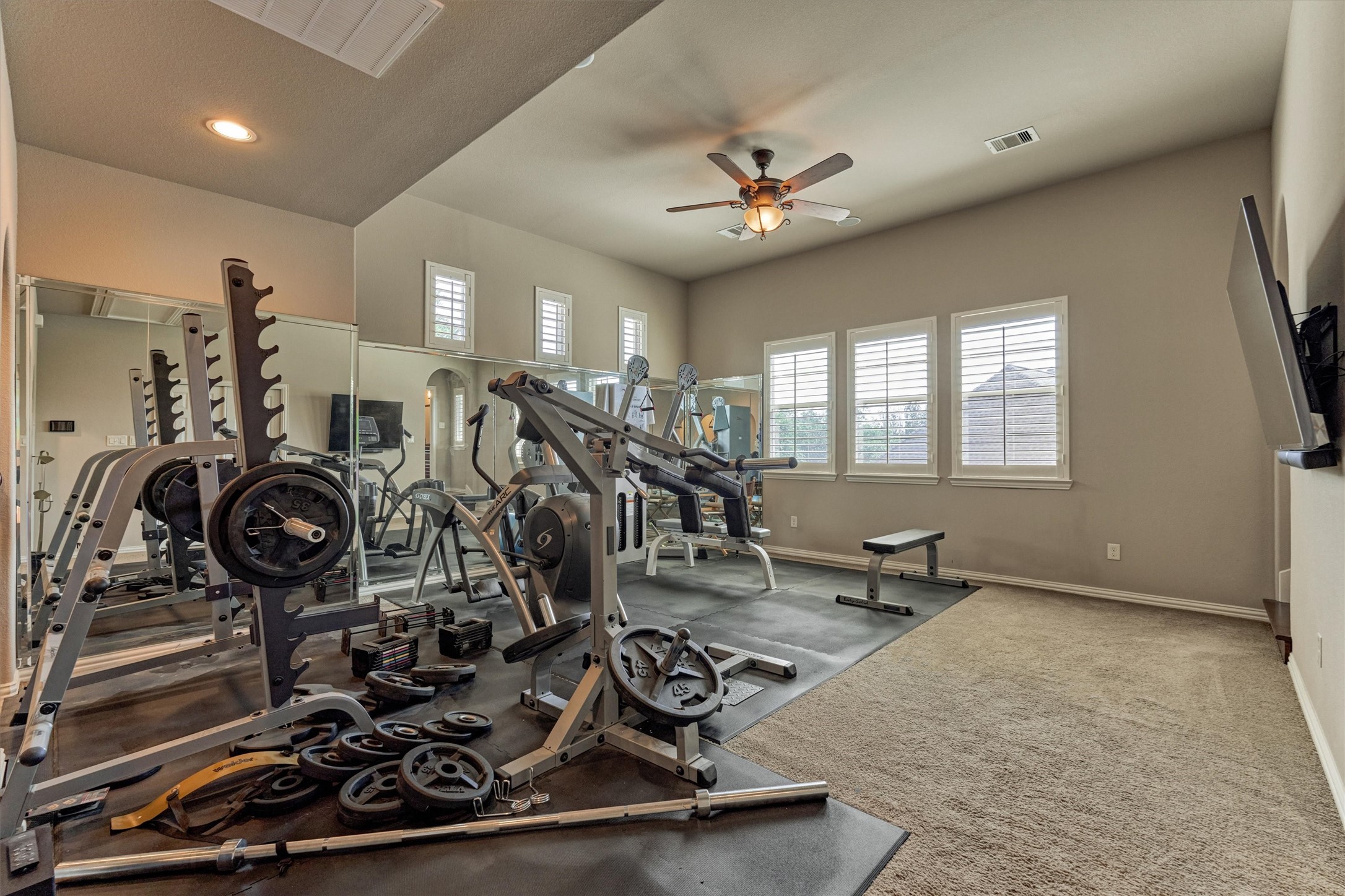 82 East Crystal Canyon Circle The Woodlands, TX 77389 - Photo 26 of 50 Upstairs guest suite or game room is secluded and features tons of space and an abundance of natural light!