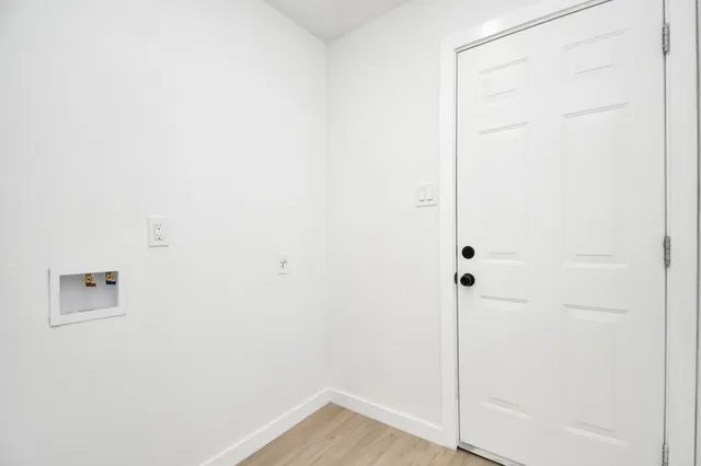 a view of a small space