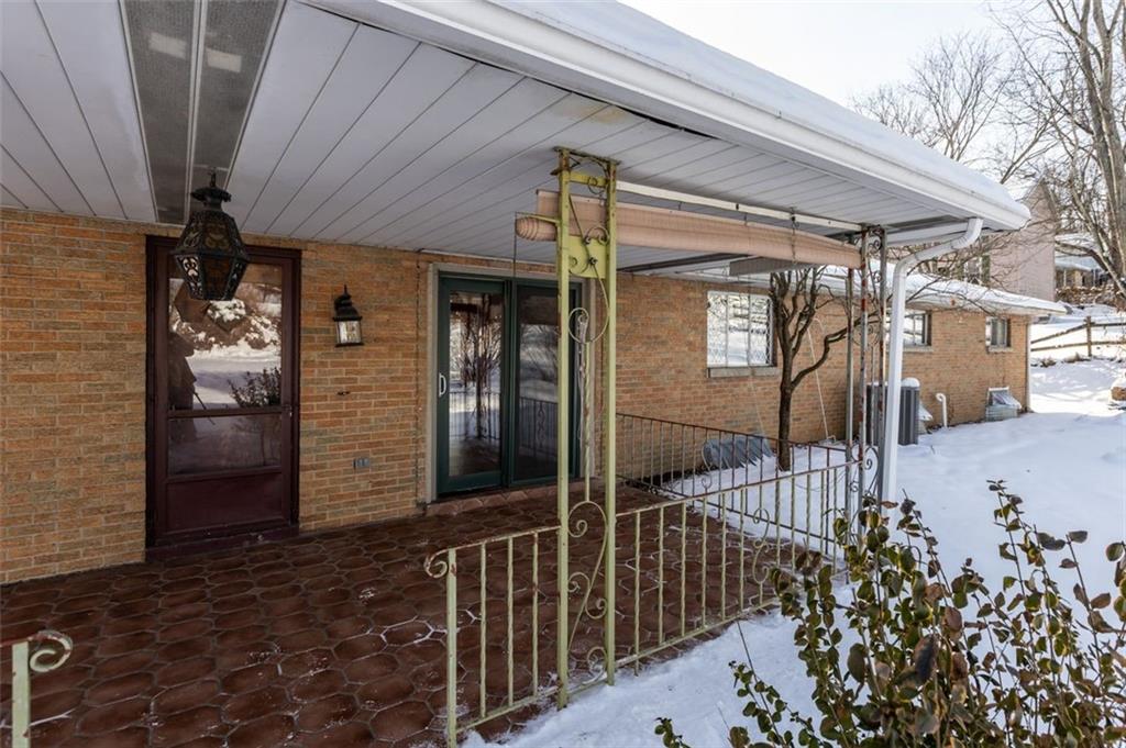 628 Marple Avenue Canonsburg, PA 15317 - Photo 17 of 18 a view of a porch