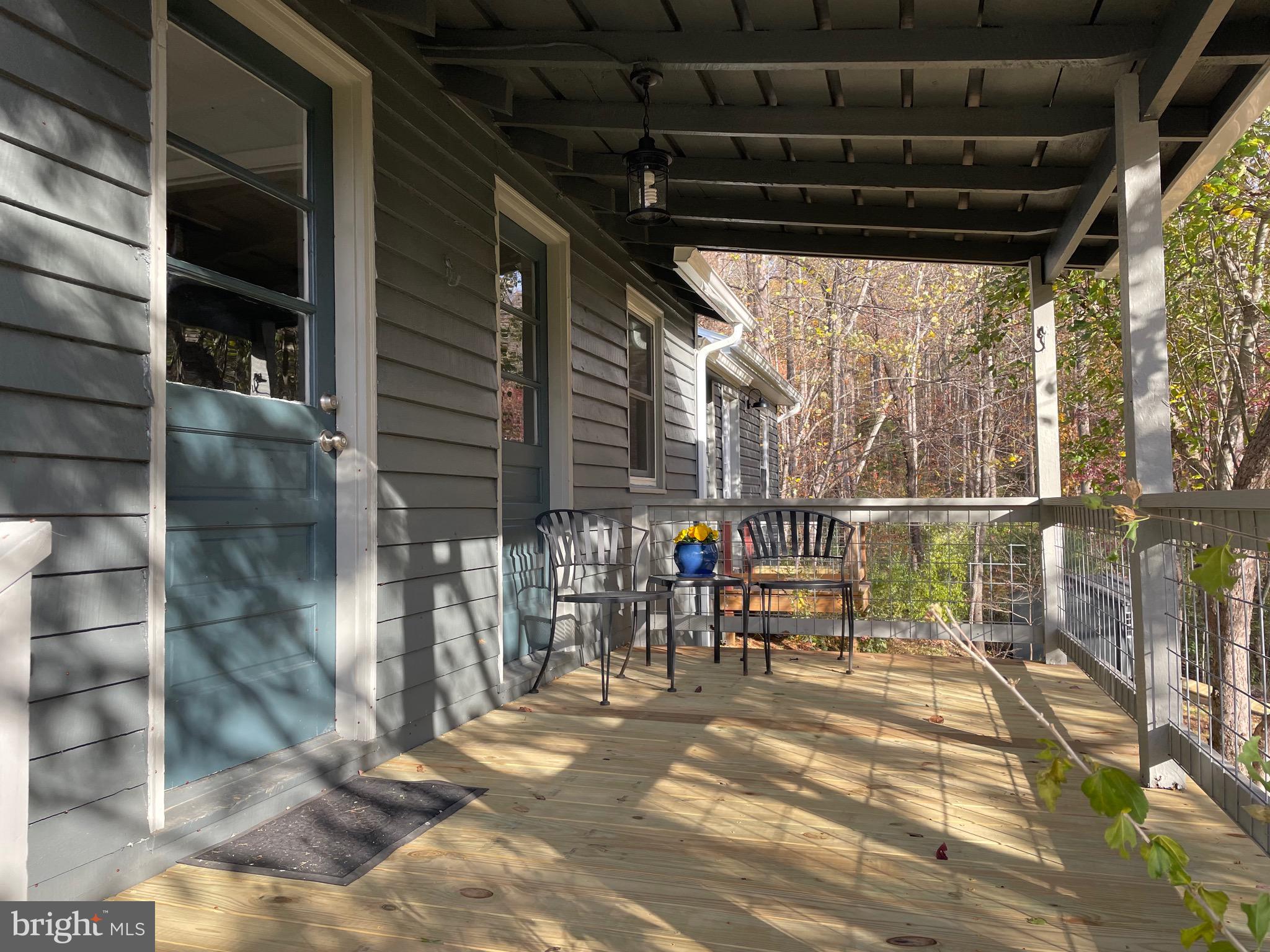 240 Whorton Hollow Road Castleton, VA 22716 - Photo 23 of 37 Enjoy the serenity & view from the porch