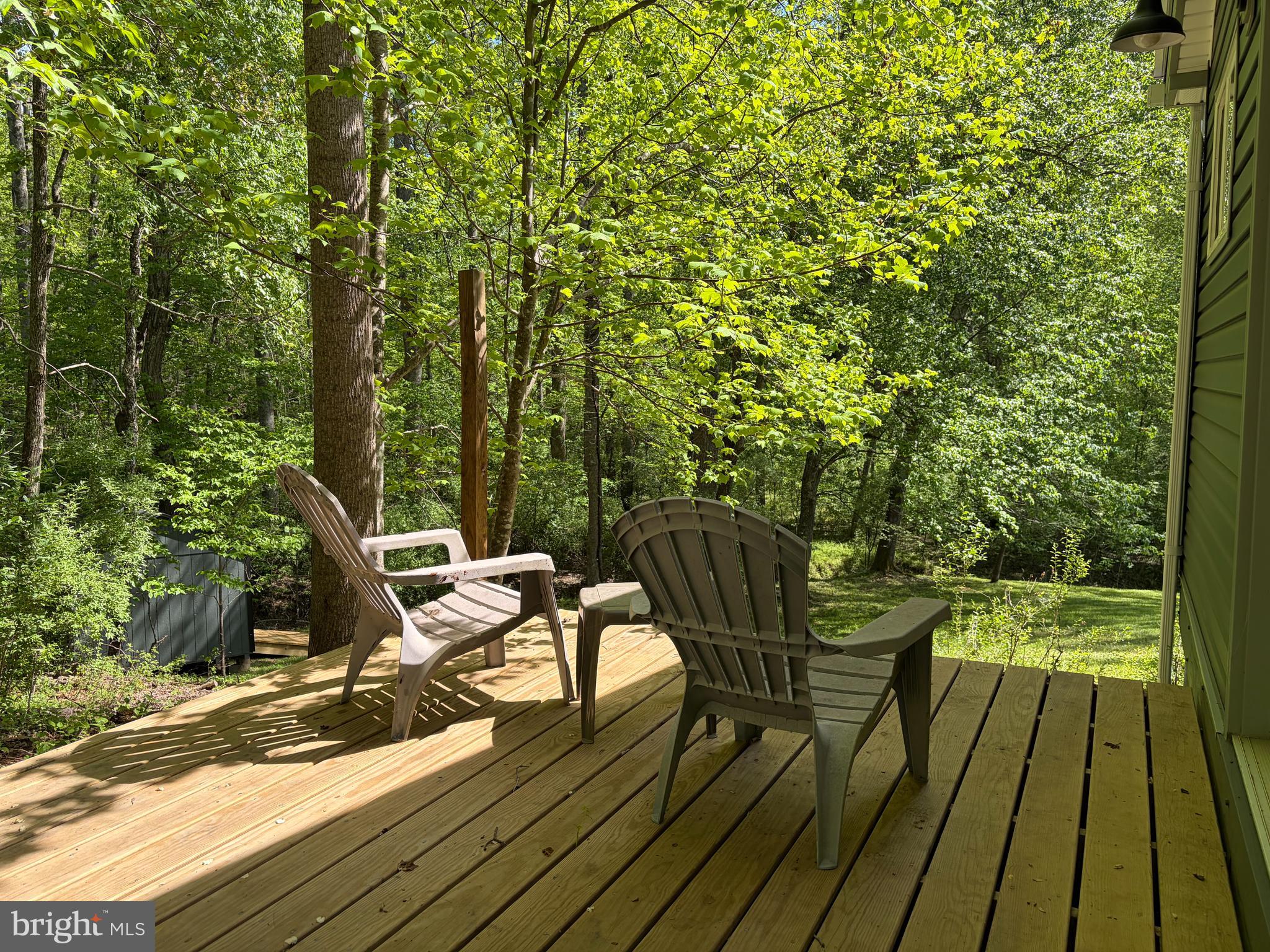 240 Whorton Hollow Road Castleton, VA 22716 - Photo 32 of 37 Deck off the primary bedroom