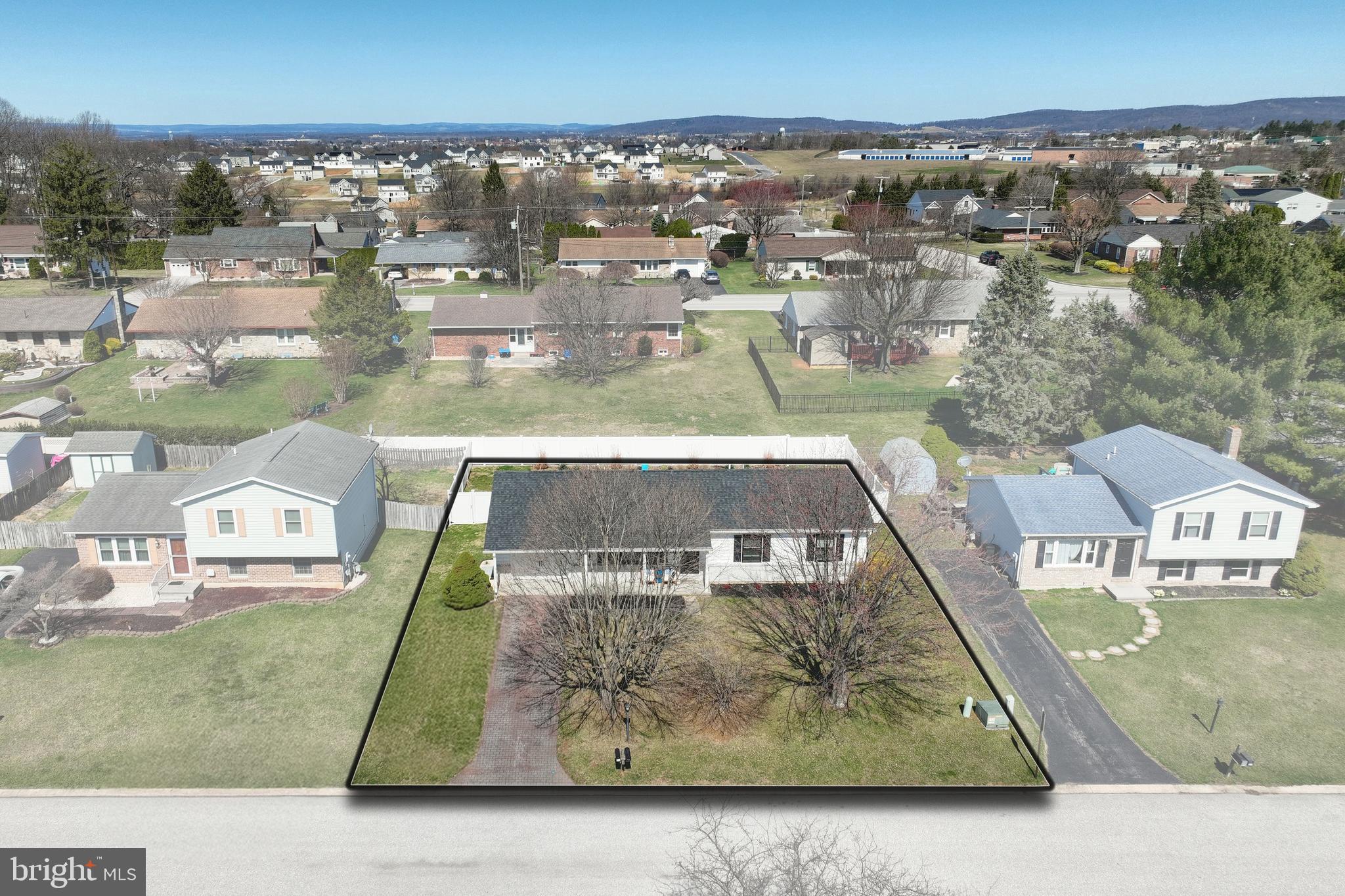 55 Cardinal Drive Hanover, PA 17331 - Photo 16 of 53 an aerial view of a house with a garden