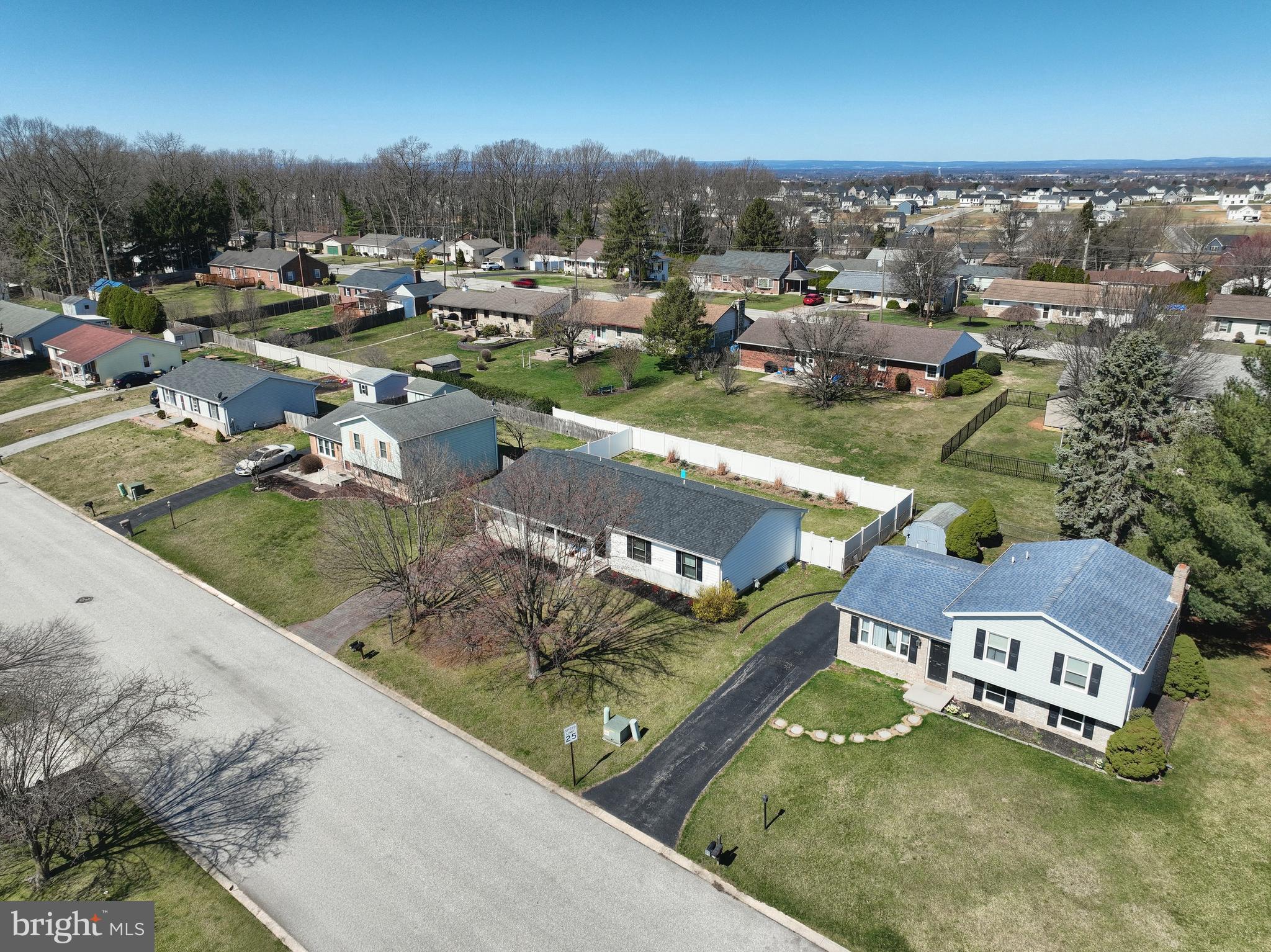 55 Cardinal Drive Hanover, PA 17331 - Photo 47 of 53 an aerial view of a house with a garden and lake view