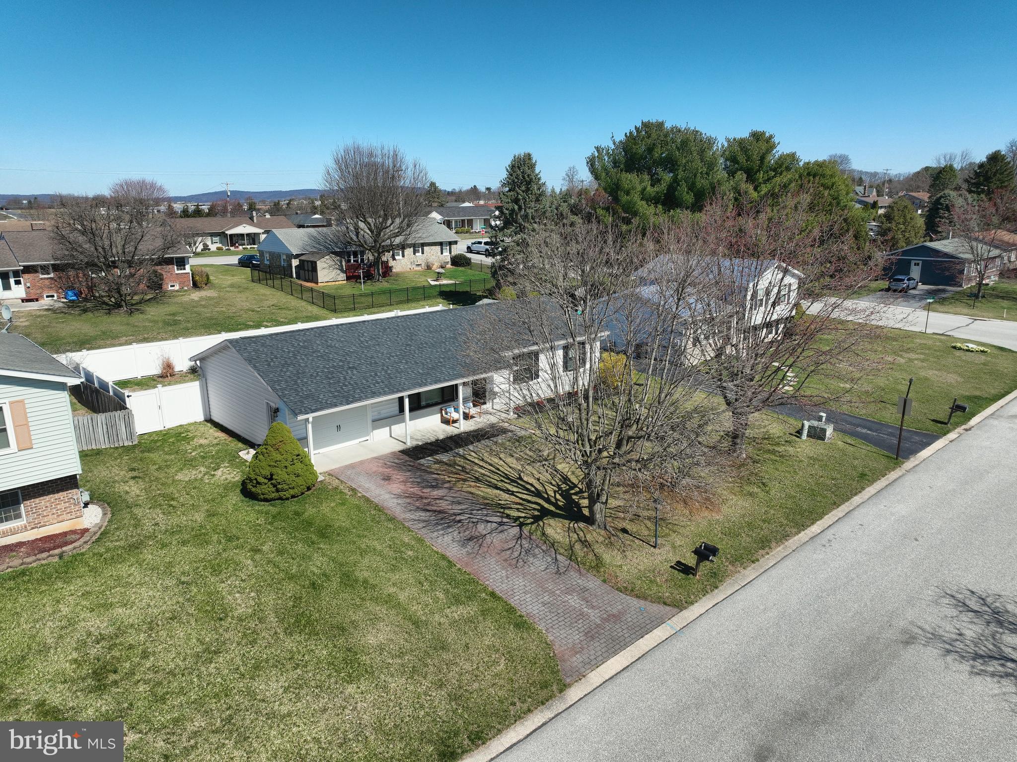 55 Cardinal Drive Hanover, PA 17331 - Photo 6 of 53 an aerial view of a garden with an outdoor space