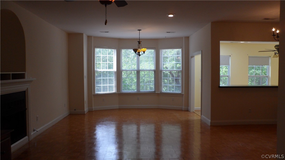 393 New Beginnings Road Shacklefords, VA 23156 - Photo 11 of 36 Office/Study area in Bow Window w/Chandelier, Open
