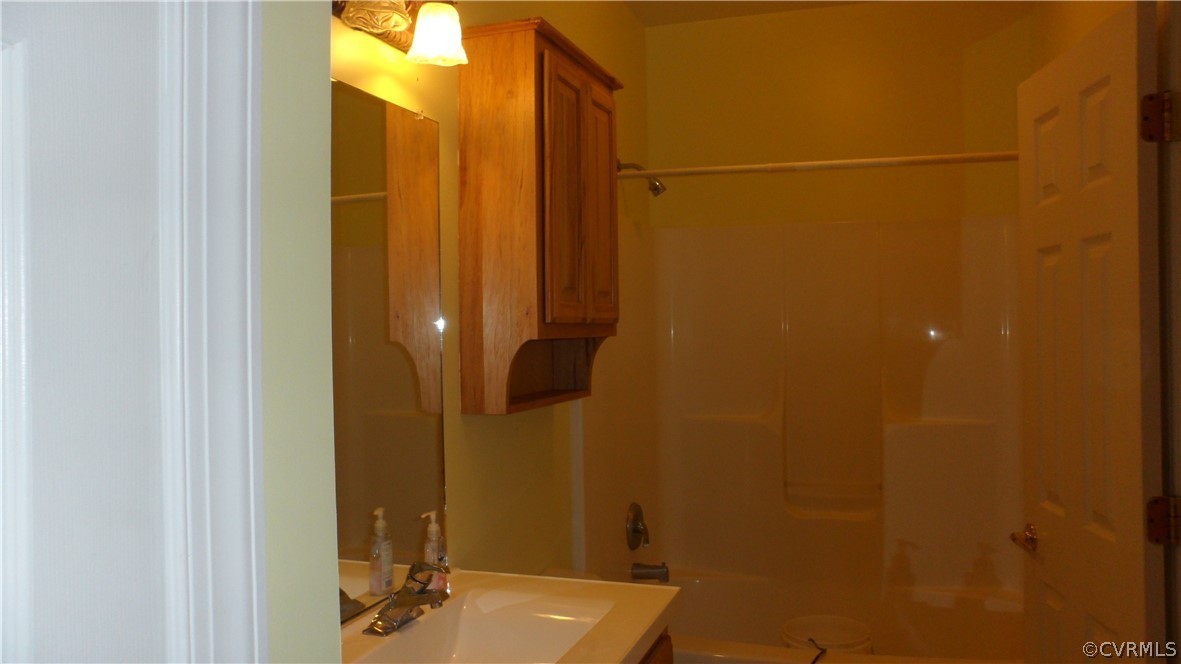 393 New Beginnings Road Shacklefords, VA 23156 - Photo 29 of 36 Basement Master Suite Bathroom is Jack and Jill