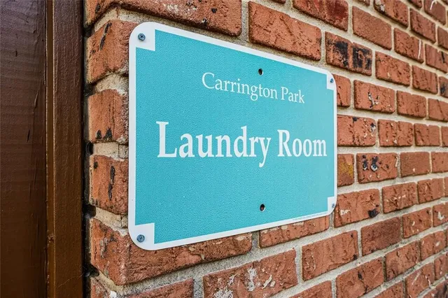 a sign on the side of a building