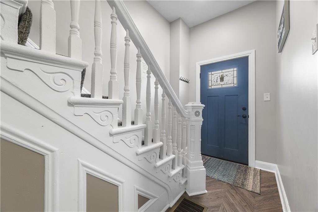 144 Bigham Street Pittsburgh, PA 15211 - Photo 5 of 45 a view of entryway and hall with a front door