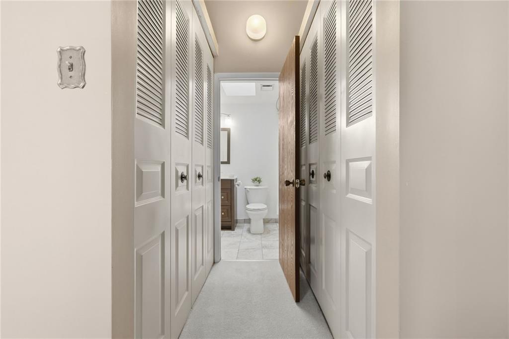 307 Hamlet Court Pittsburgh, PA 15227 - Photo 27 of 43 a view of a bathroom from a hallway