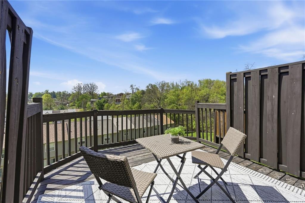 307 Hamlet Court Pittsburgh, PA 15227 - Photo 30 of 43 a view of a chair and table on the deck