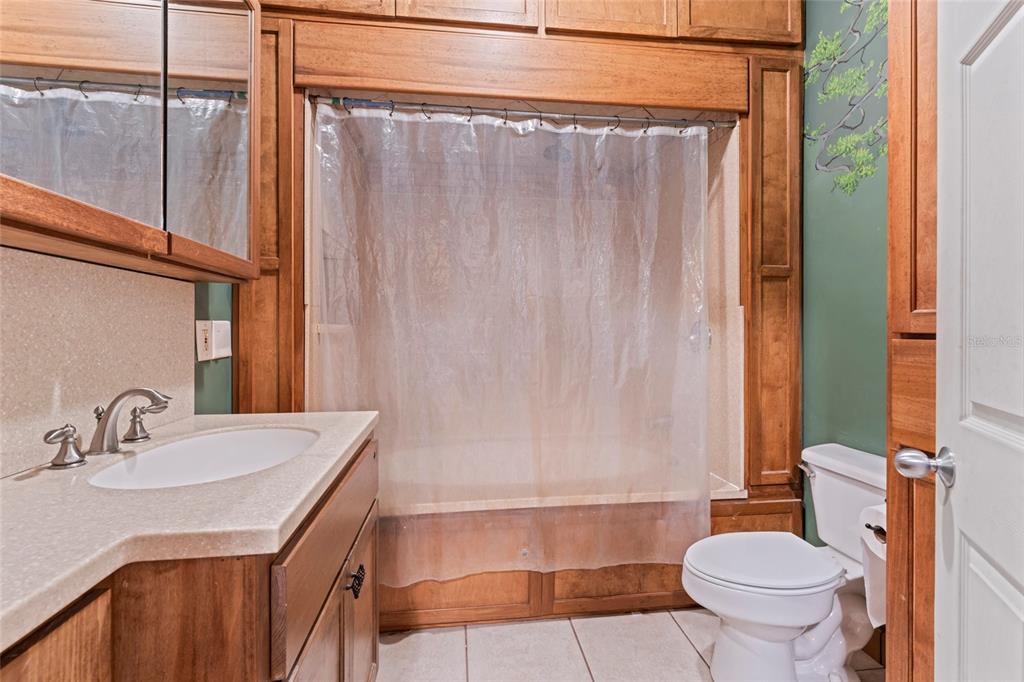 11680 Aaron Road Jacksonville, FL 32218 - Photo 21 of 26 a bathroom with a sink a toilet and shower