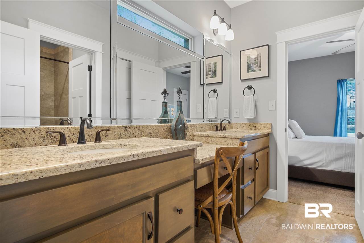27554 Red Eagle Drive Daphne, AL 36526 - Photo 29 of 46 Custom vanity and dual sinks