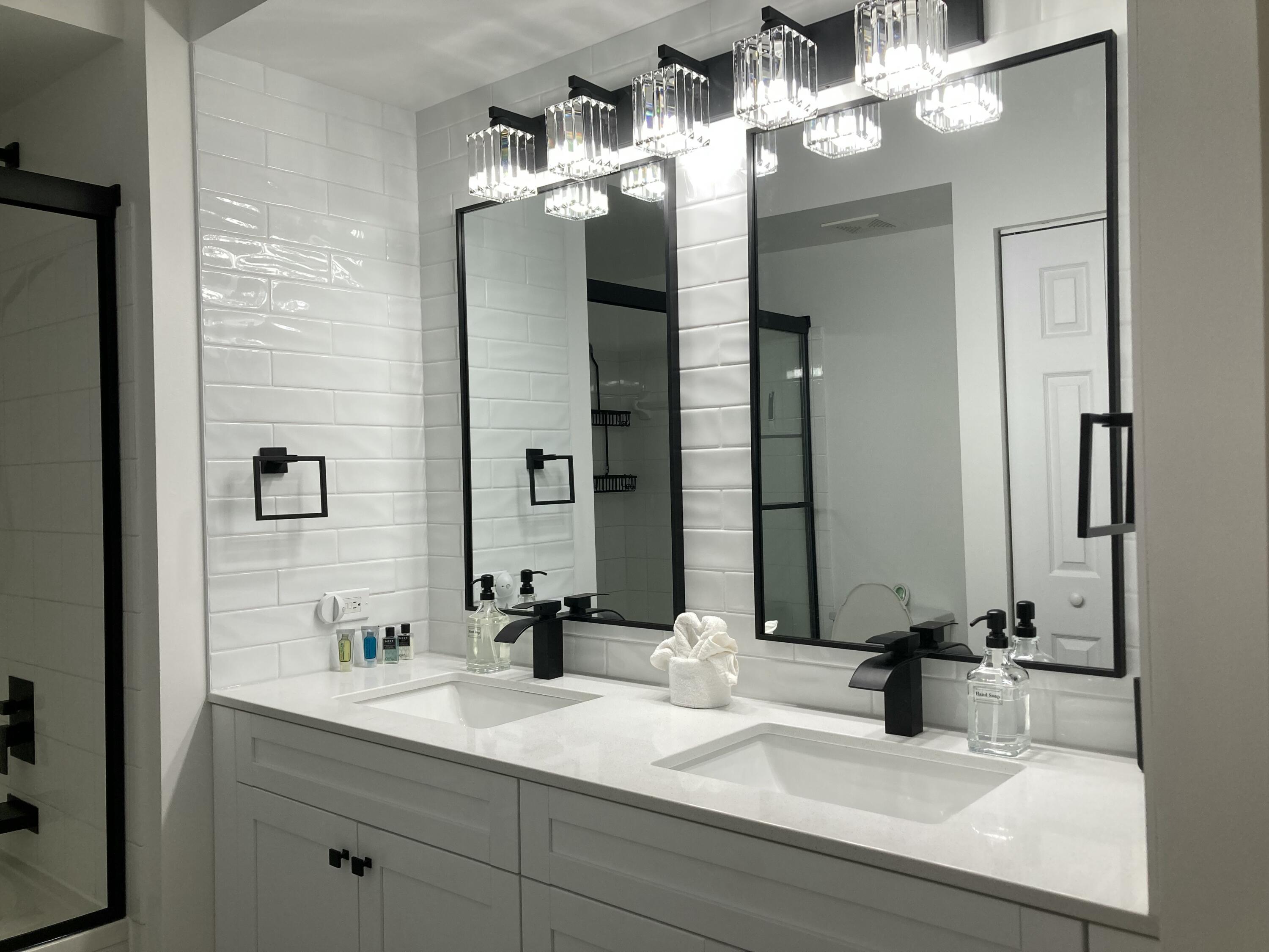 3302 Tuscany Way Boynton Beach, FL 33435 - Photo 21 of 62 a bathroom with a sink double vanity and a mirror