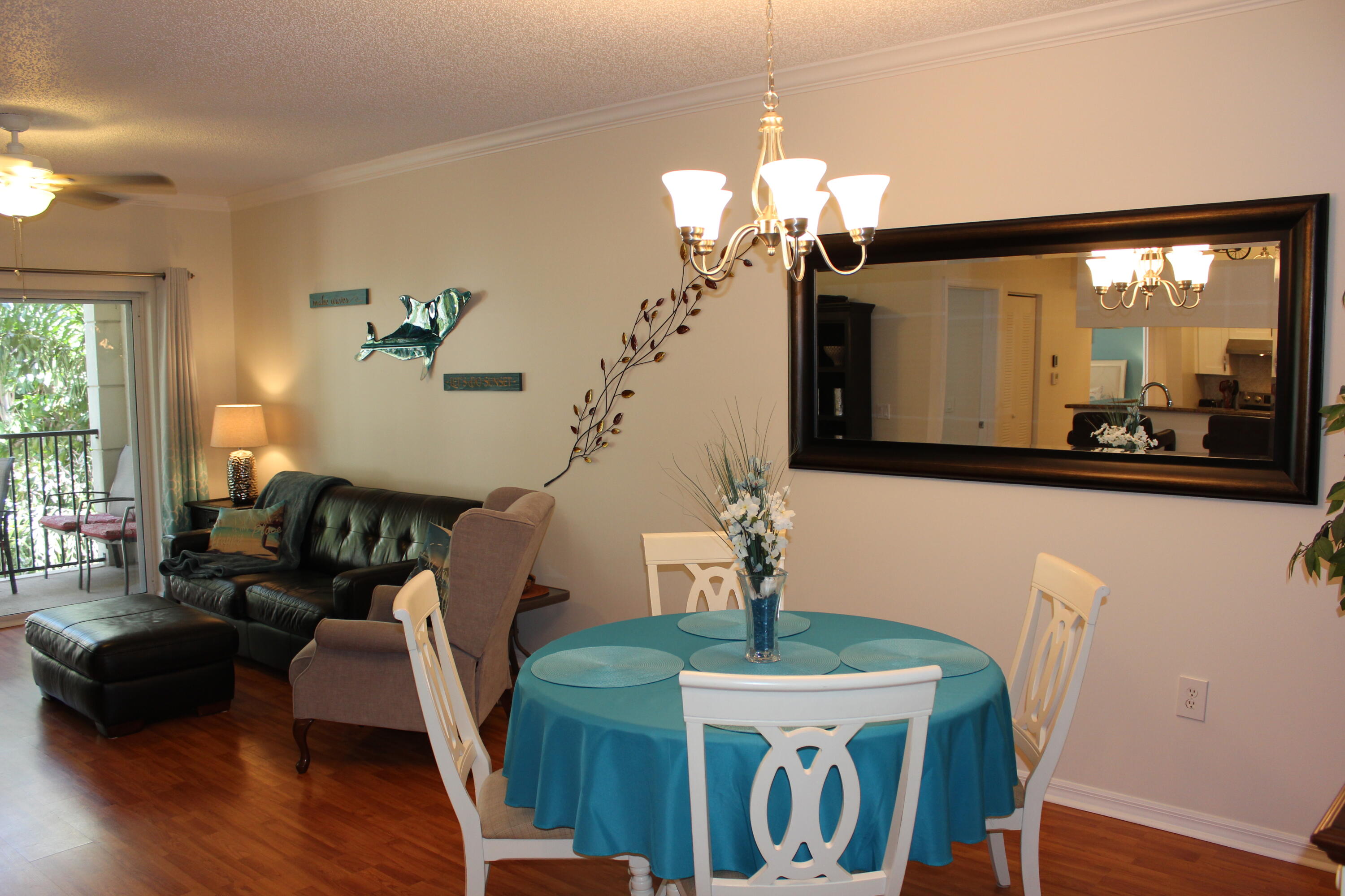 3302 Tuscany Way Boynton Beach, FL 33435 - Photo 9 of 62 a living room with furniture and wooden floor