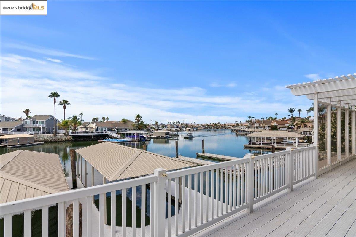 5752 Drakes Drive Discovery Bay, CA 94505 - Photo 25 of 32 a view of a balcony with city view