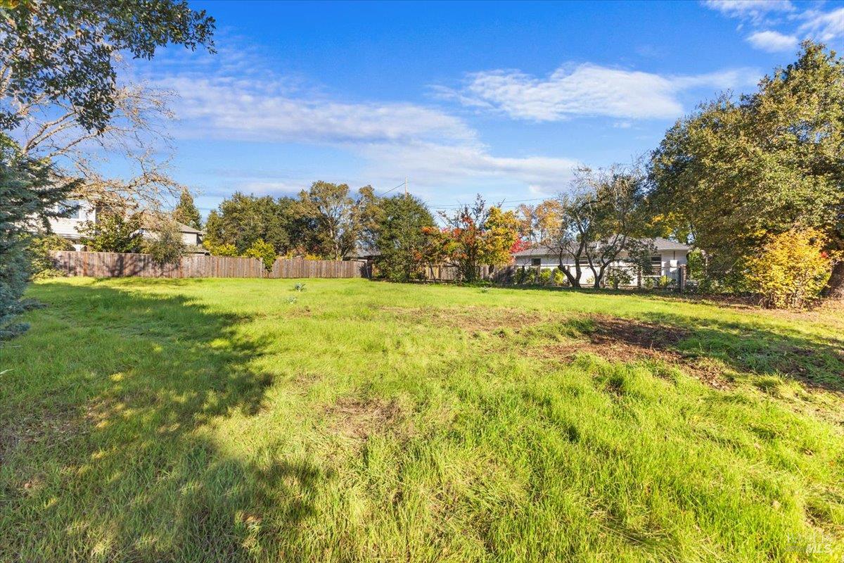 119 Powell Avenue Healdsburg, CA 95448 - Photo 5 of 19 a view of an outdoor space and a yard